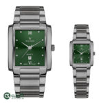 ست ساعت زنانه و مردانه واتسون خاکمستری سبز WATSON-1258GL-701