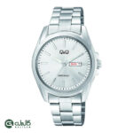 ساعت مردانه کیو اند کیو نقره ای سیلور q&q-A05A-003PY